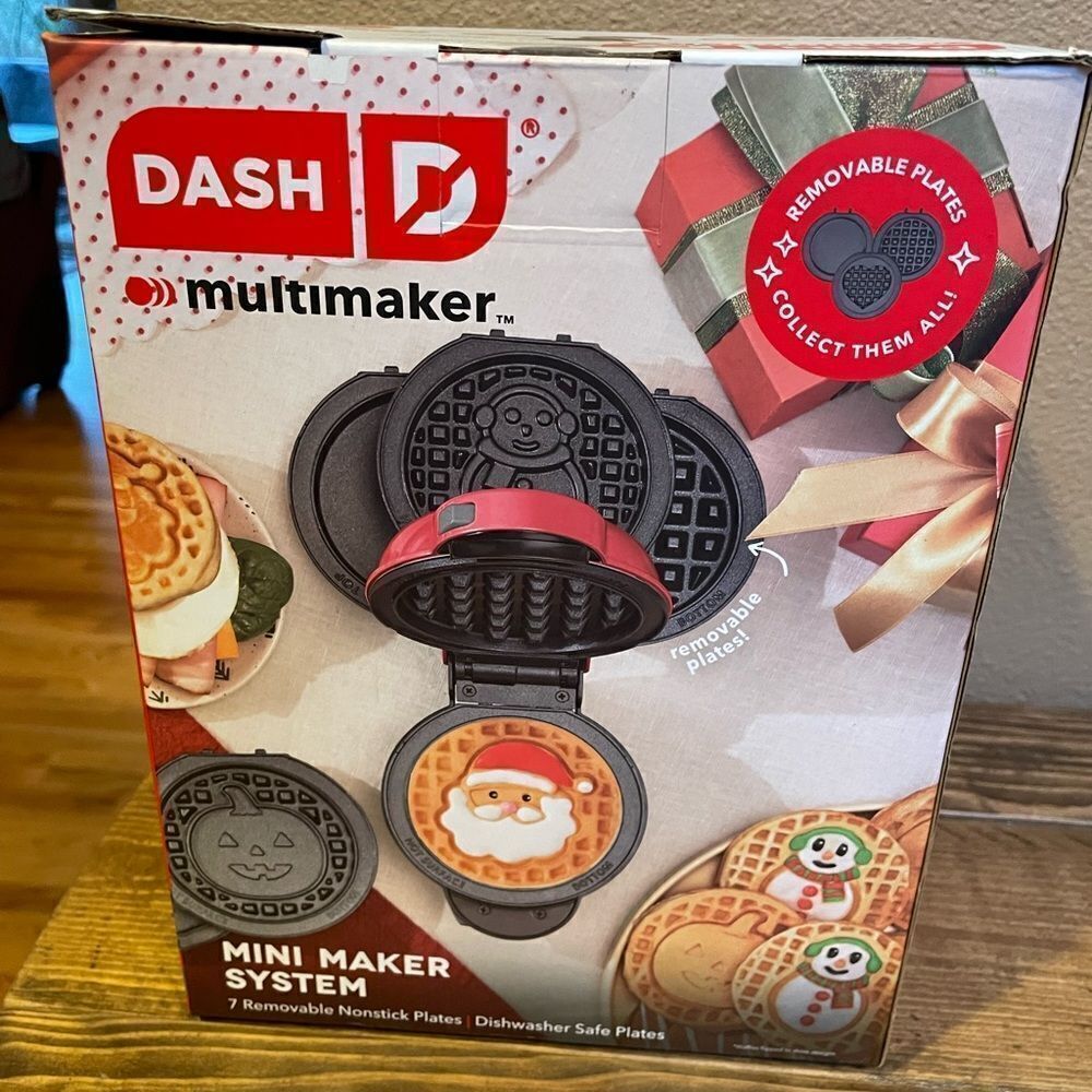 DASH Multimaker 7 Set Waffle Maker NIB - Picture 13 of 14